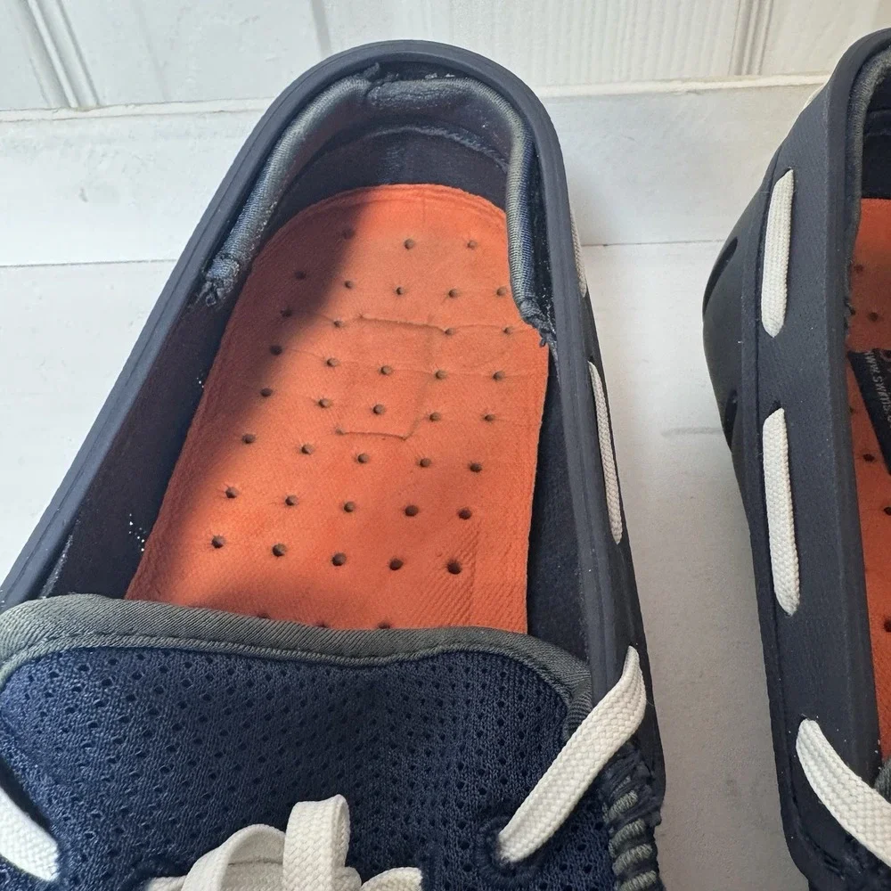 Swims Lace Loafer Boat Shoes Mesh Navy Men's US‎ 9 Lightweight Quick Drying